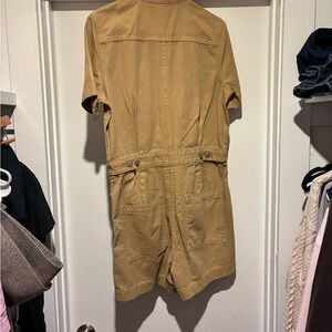 Madewell Camel Button-Up Shirt